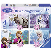 Ravensburger slagalica Frozen 4 u 1 RA07360