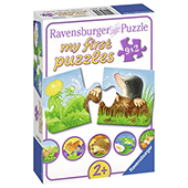 Ravensburger slagalica moje prve puzle 9 u 1 sitne životinje RA07313