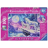 Ravensburger slagalica Magični vukovi sa gliterom RA13600