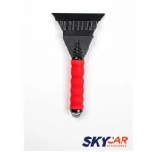 SkyCar strugač leda soft crna drška 26cm
