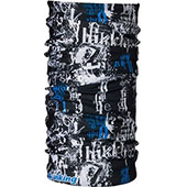 Ski bandana Viking Dark black-white-blue