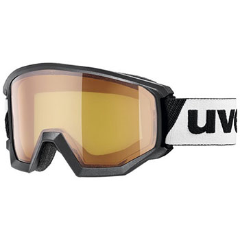 Ski naočare Uvex Athletic LGL black-lasergold lite blue S2