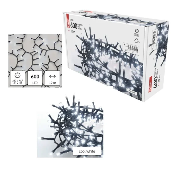 Emos novogodišnje LED lampice jež 12m hladno bele MTG-D4BC03 Emos novogodišnje LED lampice jež 12m hladno bele MTG-D4BC03