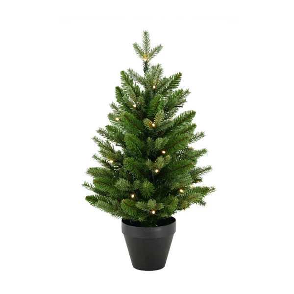 Novogodišnja mini veštačka jelka sa LED osvetljenjem 60 cm KMF60LED  Novogodišnja mini veštačka jelka sa LED osvetljenjem 60 cm KMF60LED