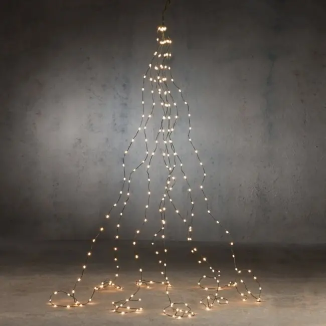 Luca Lighting novogodišnje LED lampice 256 LED 1.6m Toplo bele 242002466