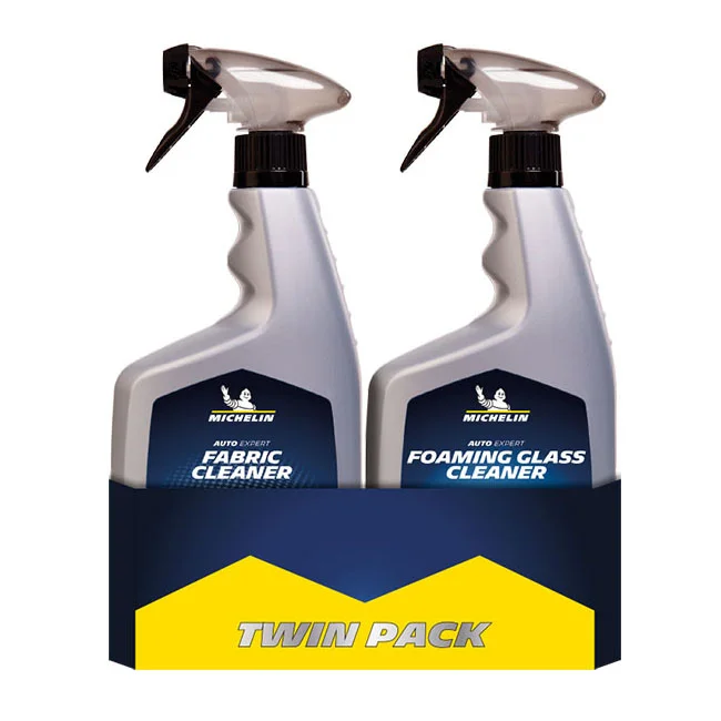 Michelin pena za čišćenje stakla i sredstvo za čišćenje sedišta set 2x650ml