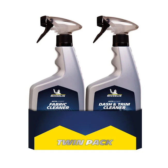 Michelin sredstvo za održavanje plastike i sredstvo za čišćenje sedišta u setu 2x650ml Michelin sredstvo za održavanje plastike i sredstvo za čišćenje sedišta u setu 2x650ml