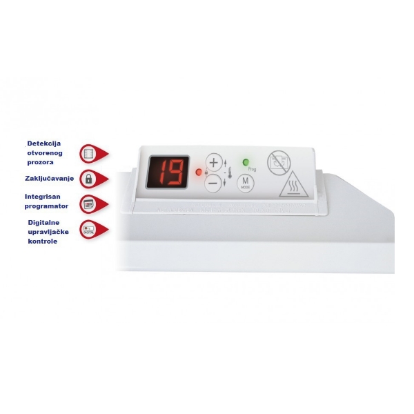 Noirot  panelni radijator Spot E II 1500W sa digitalnim termostatom-3