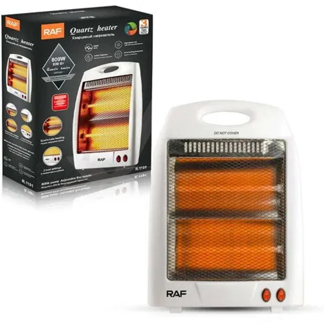 Raf kvarcna grejalica 800W bela R.1191 Raf kvarcna grejalica 800W bela R.1191