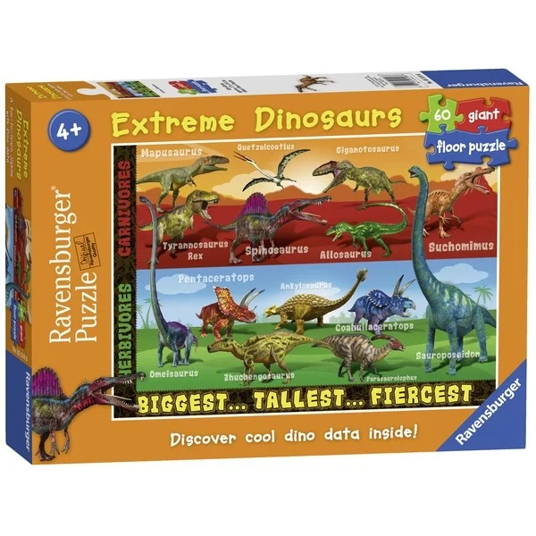 Ravensburger slagalica Dinosaurus najveći i najopsniji RA05516 Ravensburger slagalica Dinosaurus najveći i najopsniji RA05516
