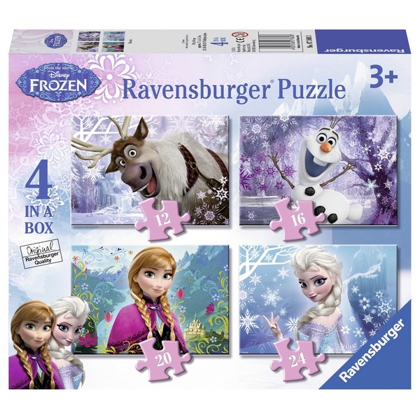 Ravensburger slagalica Frozen 4 u 1 RA07360
