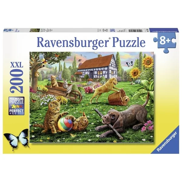 Ravensburger slagalica igranje u dvoristu RA12828 Ravensburger slagalica igranje u dvoristu RA12828