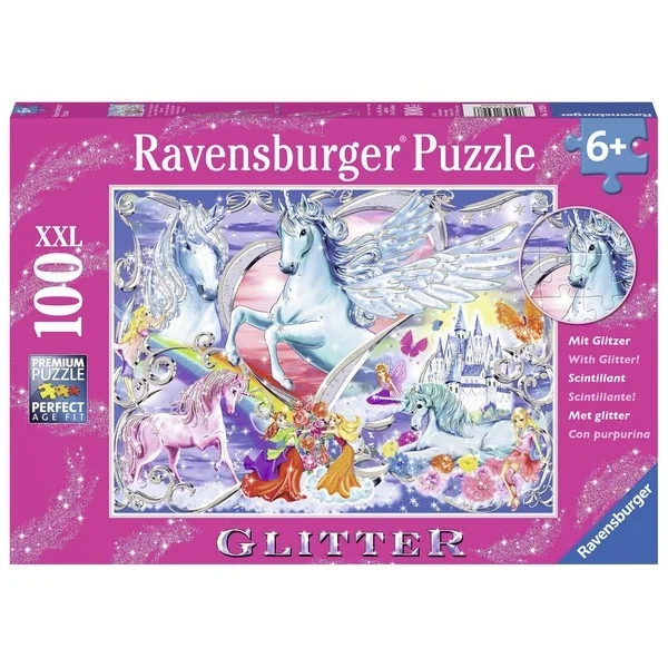 Ravensburger slagalica jednorog sa šljokicama RA13928 Ravensburger slagalica jednorog sa šljokicama RA13928