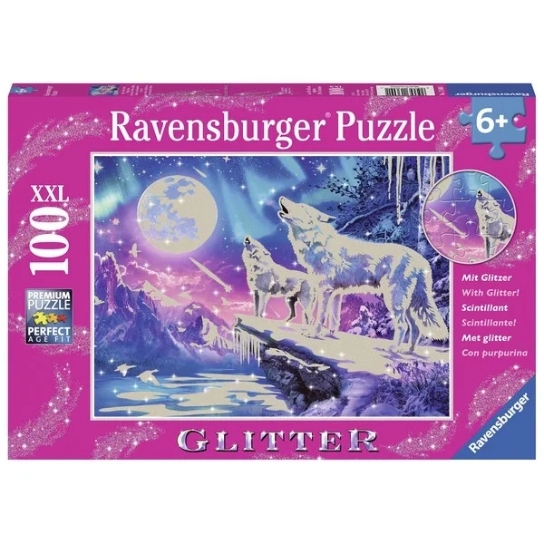 Ravensburger slagalica Magični vukovi sa gliterom RA13600 Ravensburger slagalica Magični vukovi sa gliterom RA13600