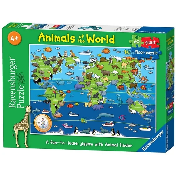 Ravensburger slagalica životinje sveta RA07072 Ravensburger slagalica životinje sveta RA07072