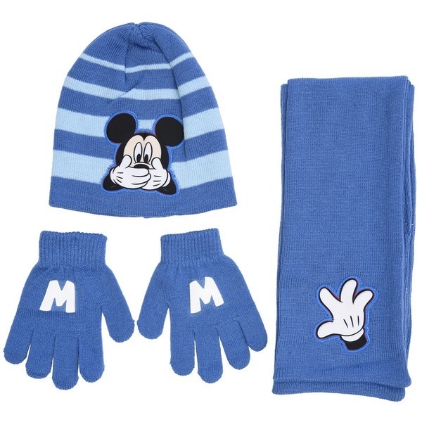 Zimski set Mickey (kapa, rukavice, sal) D11305-9
