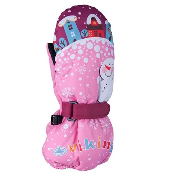 Ski rukavice Viking Y Barry pink Ski rukavice Viking Y Barry pink