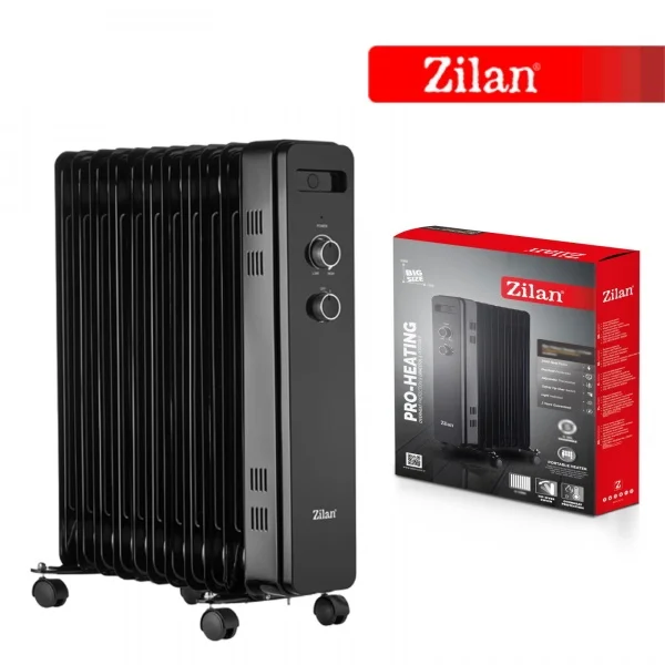 Zilan radijator sa termostatom 13 rebara 2500W ZLN8467 Zilan radijator sa termostatom 13 rebara 2500W ZLN8467