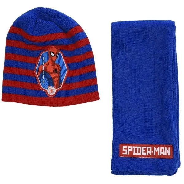 Zimski set Spiderman (kapa, rukavice i sal) S02263 Zimski set Spiderman (kapa, rukavice i sal) S02263