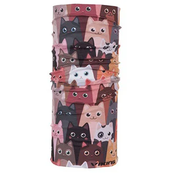 Ski bandana Viking dečija Cats brown-orange Ski bandana Viking dečija Cats brown-orange