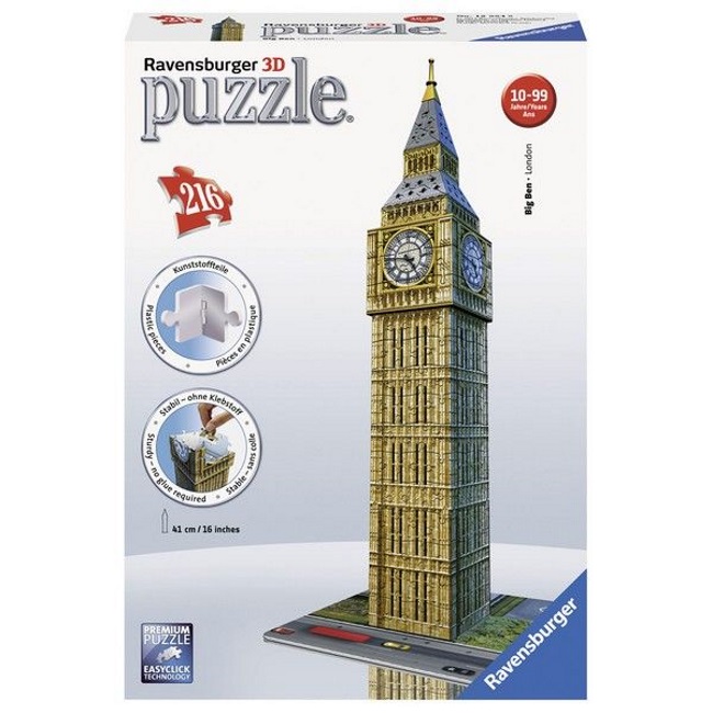 Ravensburger 3D puzzle Big Ben RA12554-1