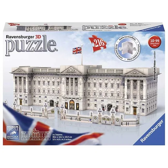 Ravensburger 3D puzzle Bakingemska palata RA12524 Ravensburger 3D puzzle Bakingemska palata RA12524