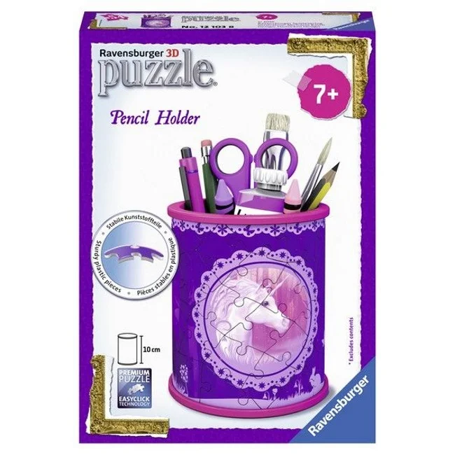 Ravensburger 3D puzzle kutija za olovke sa jednorogom RA12103 Ravensburger 3D puzzle kutija za olovke sa jednorogom RA12103