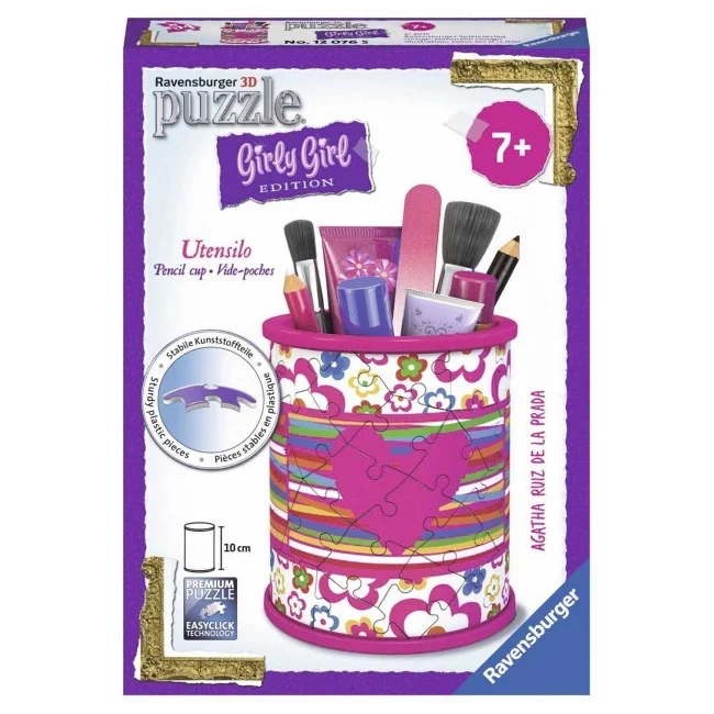 Ravensburger 3D puzzle kutija za olovke sa šarom RA12076 Ravensburger 3D puzzle kutija za olovke sa šarom RA12076