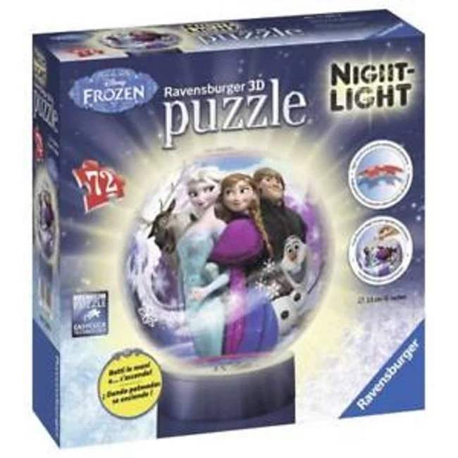 Ravensburger 3D puzzle Lopta Frozen RA12173 Ravensburger 3D puzzle Lopta Frozen RA12173