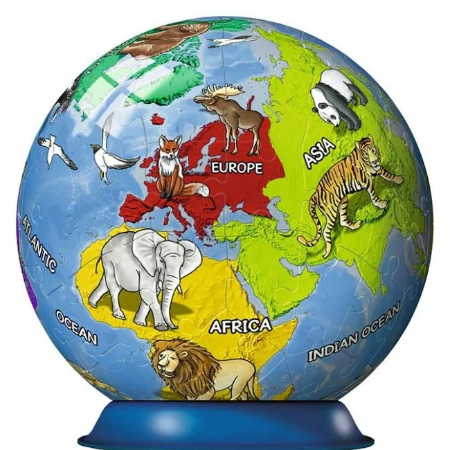 Ravensburger 3d puzzle mapa sveta RA11840 Ravensburger 3d puzzle mapa sveta RA11840