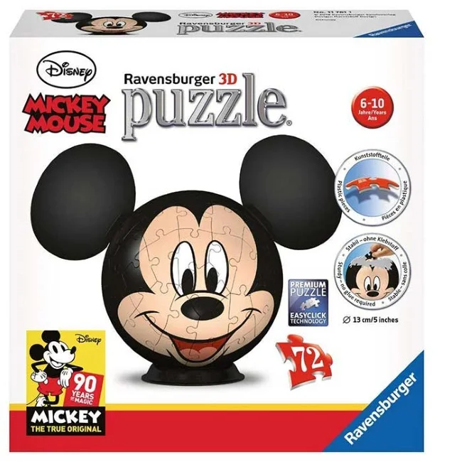 Ravensburger 3d puzzle Mickey RA11761 Ravensburger 3d puzzle Mickey RA11761