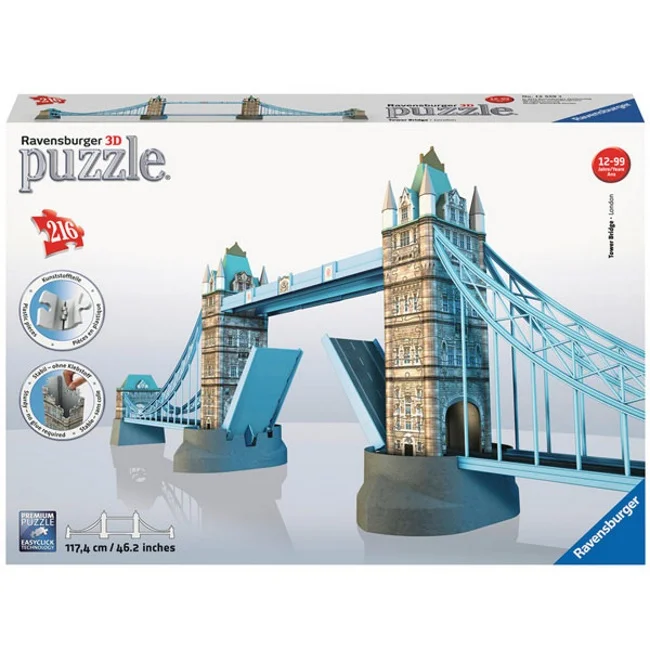 Ravensburger 3D puzzle Most RA12559 Ravensburger 3D puzzle Most RA12559