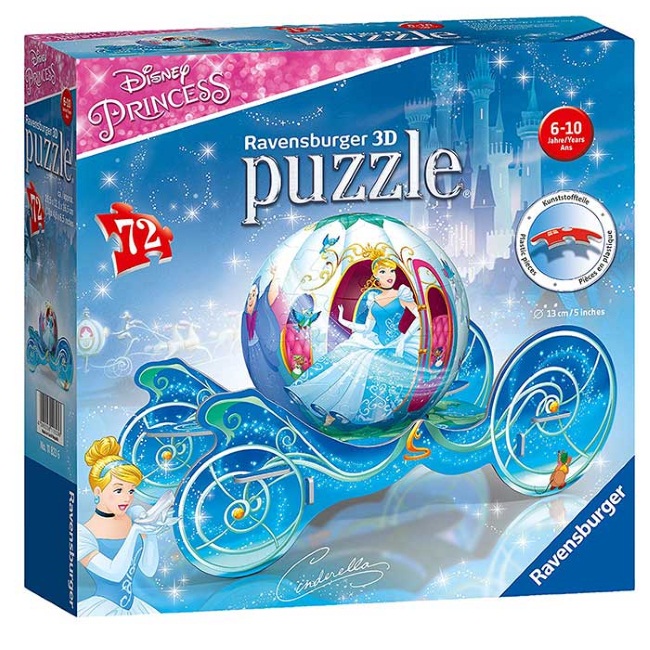 Ravensburger 3d puzzle Pepeljuga RA11823-1