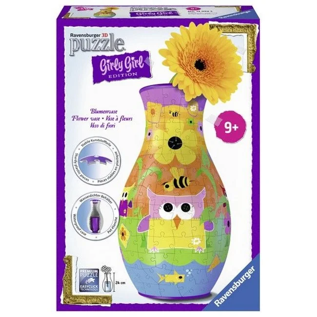 Ravensburger 3D puzzle Vaza sa sovicom RA12050 Ravensburger 3D puzzle Vaza sa sovicom RA12050