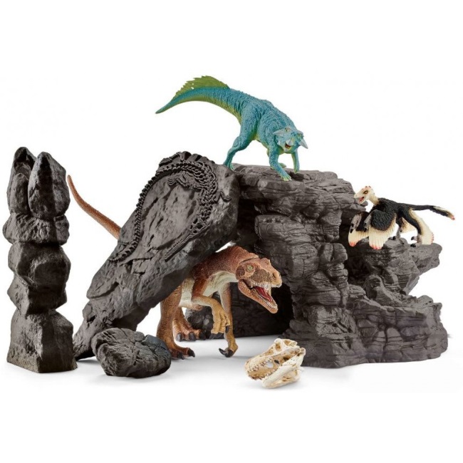 Schleich Dinosaurus set sa pećinom 41461-1