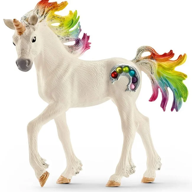 Schleich Jednorog sa duginom grivom mladunče 70525 Schleich Jednorog sa duginom grivom mladunče 70525