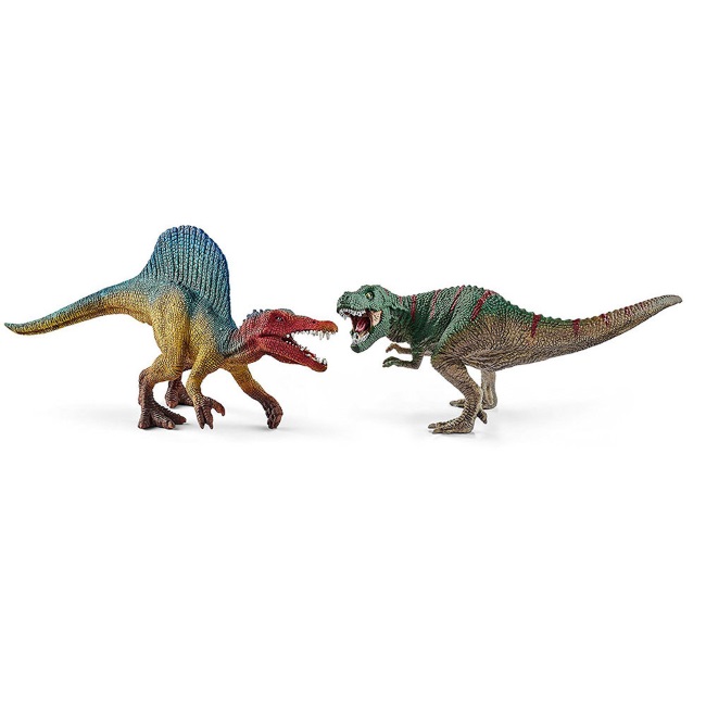 Schleich Spinosaurus i T-rex, mali 41455-1