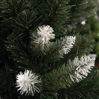 Novogodišnja jelka sa belim vrhovima 220 cm zelena - 21339-2 Novogodišnja jelka sa belim vrhovima 220 cm zelena - 21339-2