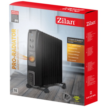 Zilan uljni radijator 11 rebara 2500W  ZLN1963-1