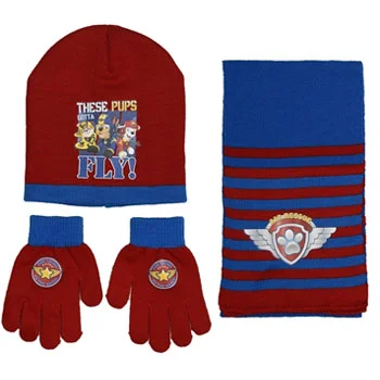 Zimski set paw patrol (kapa, rukavice, šal) PT02255-1